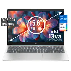 HP - PORTATIL INTEL CORE I7-1355U SSD 512GB RAM 40GB LED 15,6 FULL HD