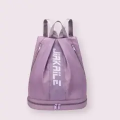 GENERICO - Morral deportivo impermeable con compartimiento de zapatos