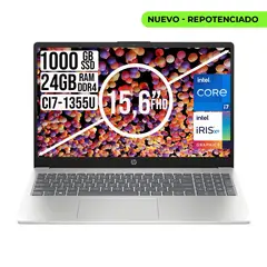 HP - PORTATIL INTEL CORE I7-1355U SSD 1TB RAM 24GB LED 15,6 FULL HD