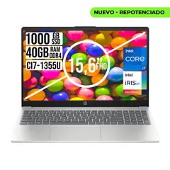 HP - PORTATIL INTEL CORE I7-1355U SSD 1TB RAM 40GB LED 15,6 FULL HD
