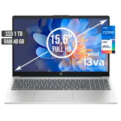 HP - PORTATIL INTEL CORE I7-1355U SSD 1TB RAM 40GB LED 15,6 FULL HD