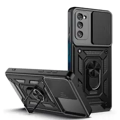 GENERICO - Funda Estuche Case Slider Compatible Con Samsung S20 FE Negro