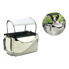 GENERICO - Bolso Transportador Morral Para Mascotas Perro En Bicicleta