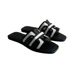 OCLOCK - Sandalia Austria Blanco Negro