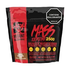 MUTANT - Mass Extreme 2500 6 libras - Triple Chocolate