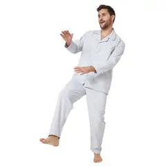 SANTANA - Pijama Hombre Carlos Azul Maya