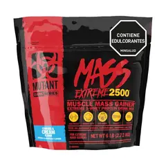 MUTANT - Mass Extreme 2500 6 libras - Cookies and Cream