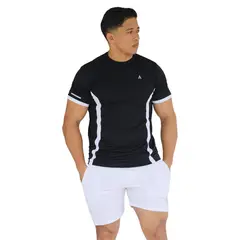 ALMA FIT - Conjunto Deportivo Camiseta y Pantaloneta Basic Alma Fit.