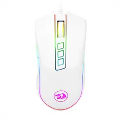 REDRAGON - Mouse Gamer M711 Cobra Chroma, 10000dpi / 9 Botones Blanco