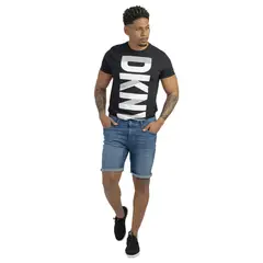 DKNY - Bermuda Jean para Hombre Azul