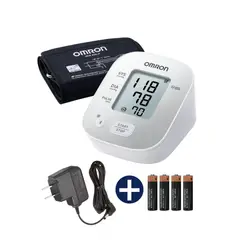 OMRON - Tensiómetro de Brazo Bluetooth Hem-7144t2 + Adaptador CA HHP-AM01 L