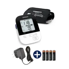 OMRON - Tensiómetro brazo auto bluetooth hem7156t + Adaptador de CA HHP-AM01 L