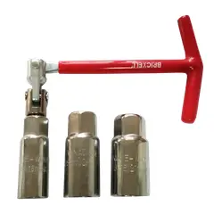 BRICKELL - Llave En T Para Extraer Bujías 16 Mm - 18 Mm - 21 Mm