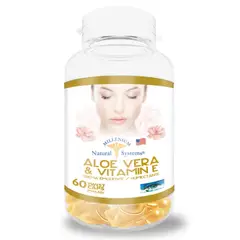 NATURAL SYSTEM - Aloe Vera & Vitamin E x 60 Twist Caps Natural Systems