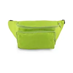 GENERICO - Bolso Canguro Riñonera - 3 bolsillos - Color Verde.