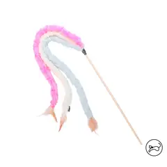 TOTTO - Juguete para mascota Taily Gris/Verde/Rosado