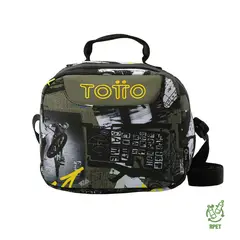 TOTTO - Lonchera Borrador Negra