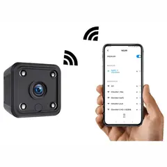 GENERICO - Mini Cámara Espía Hd Wifi Ip Monitoreo 247 Nocturna