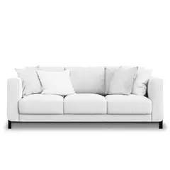 MAGIC CLASS - SOFÁ MODERNO MARSHALL ECOCUERO BLANCO