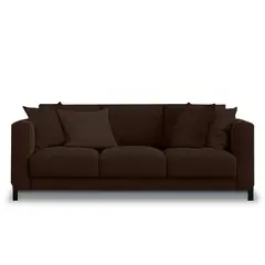 MAGIC CLASS - SOFÁ MODERNO MARSHALL MICROFIBRA CAFÉ