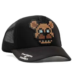 ARITEX - Gorra Pixel Art Gorra Five Nights at Freddy’s Fazbear FNAF 8 Bits