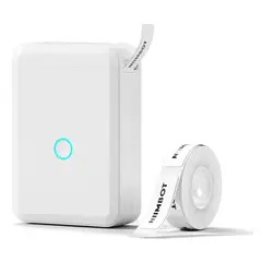 NIIMBOT - Impresora de etiquetas D110 Bluetooth 1 rollo blanco Mini.