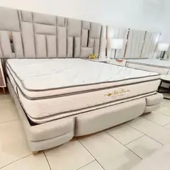 GENERICO - Colchón doble Perla Sultan suave con Pillows.