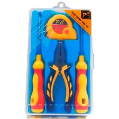 MAZUGI - Herramientas Set 4pc Alicate Destornillador Metro