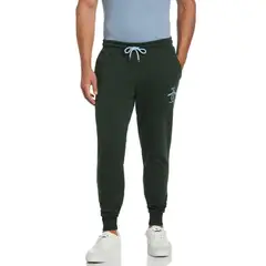 ORIGINAL PENGUIN - Sudadera Pantalon Marca Penguin Hombre 302 Verde Deportivo.