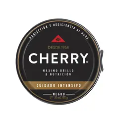 CHERRY - Betún pasta Negro 65g