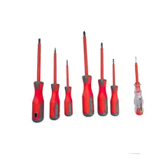 GENERICO - Juego Destornilladores Electricidad Set 7 (6335)