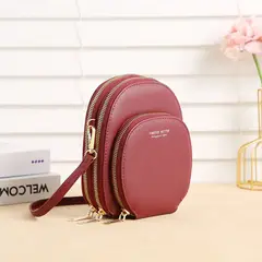 GENERICO - Bolso Billetera Porta Celular Bolso Manos Libres Mujer_.