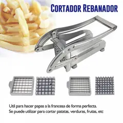 GENERICO - Rebanador Picador Metálico Papas A La Francesa