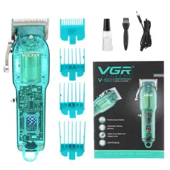 VGR - Maquina V-660 Peluquera Cortadora Cabello Recargable