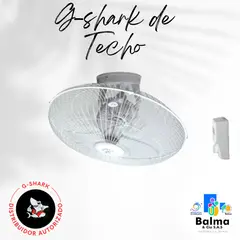 G SHARK - VENTILADOR MAX DE TECHO ORBITAL DE 18 PULGADAS BLANCO