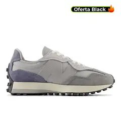 NEW BALANCE - Tenis 327-Gris