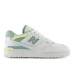 NEW BALANCE - Tenis 550 Mujer-Blanco/Verde