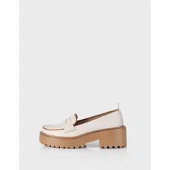 STIVALI - MOCASIN PENNY BEIGE X MIEL