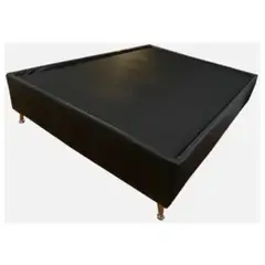 GENERICO - Base Cama Doble Negra 140X190cm