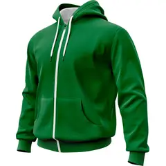 SEVEN ONE - Hoodie Buzo con cremallera Algodon Perchado 280Gr - Hombre