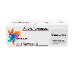 GENERICO - Tóner 80X Y 05X CF280X Y CE505X genérico para HP 2050P2055PRO 400M401M425DN