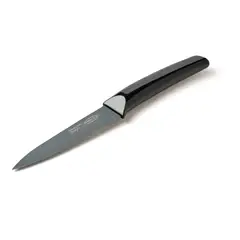 PRESS - Cuchillo de Cocina para Vegetales Antiadherente 12,5 cm Gris