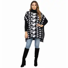 FRIOLENTA - Chal Tejido Cuello Alto Saco Cuello Alto