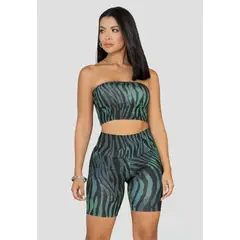 MARKETING PERSONAL - Conjunto Mujer Estampado Mp 100760