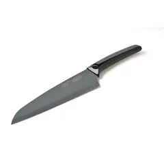PRESS - Cuchillo de Cocina para Chef Antiadherente 20 cm 11004 Gris