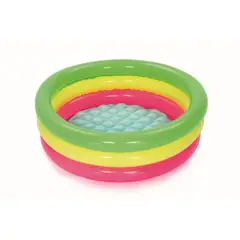BESTWAY - Piscina Inflable Redonda 51128 Multicolor