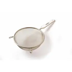 PRESS - Colador de Cocina Malla en Acero Inoxidable 18 cm 76624 Blanco