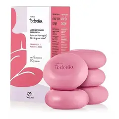 NATURA - Set de 5 Jabones Tododia Frambuesa y Pimienta Rosa