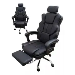 GENERICO - SILLA DE ESCRITORIO ERGONOMICA CON CABECERO