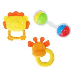 GENERICO - Sonajero Estimulación Temprana Bebé Juguete Didactico X 3 Pc